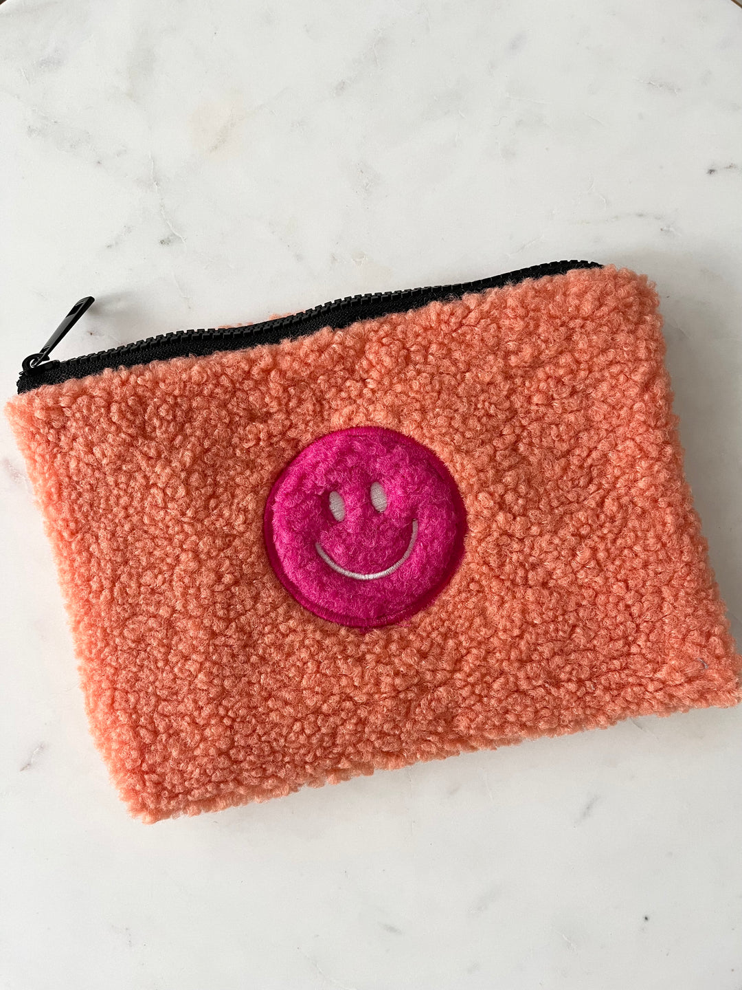 Kosmetiktasche Smiley - Orange