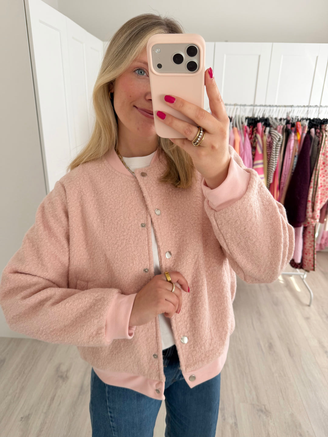 Teddy Bomberjacke