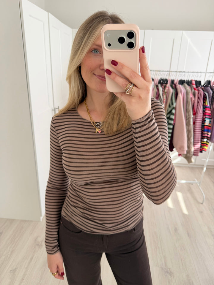 Striped Cashmere Longsleeve