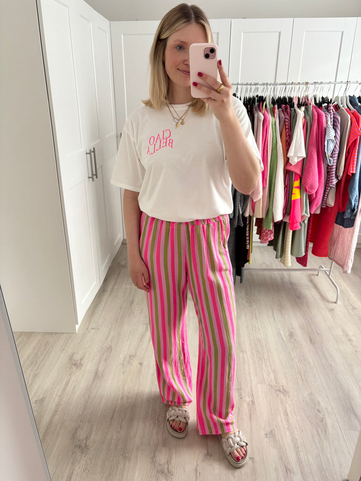 Musselinhose Bold Stripes