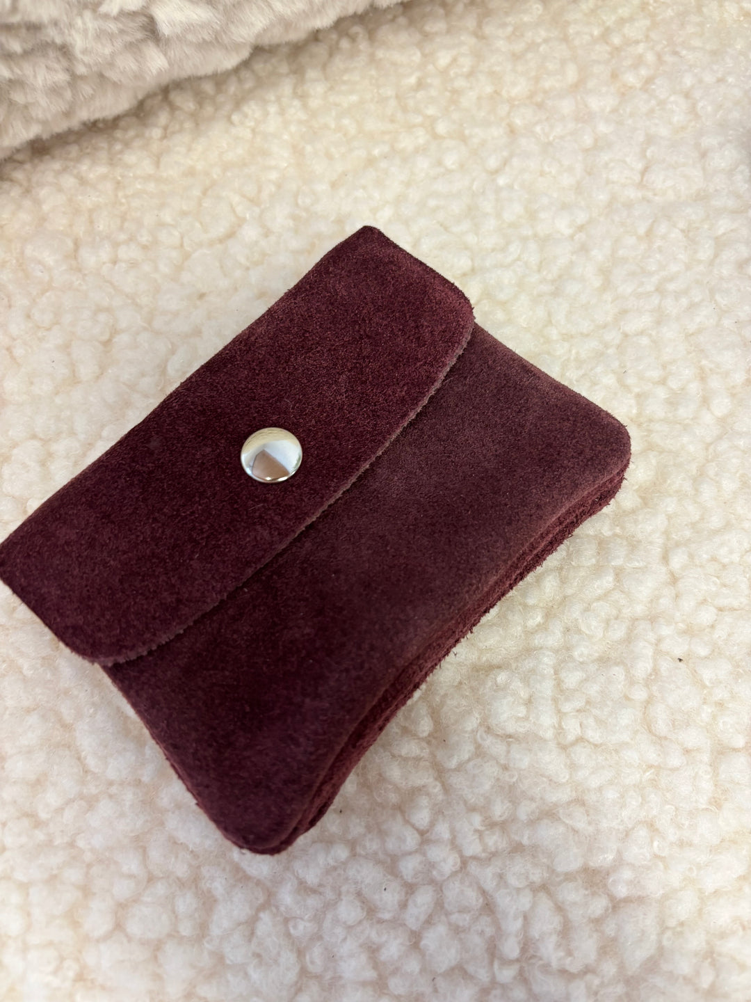 Suede Geldbörse Mini