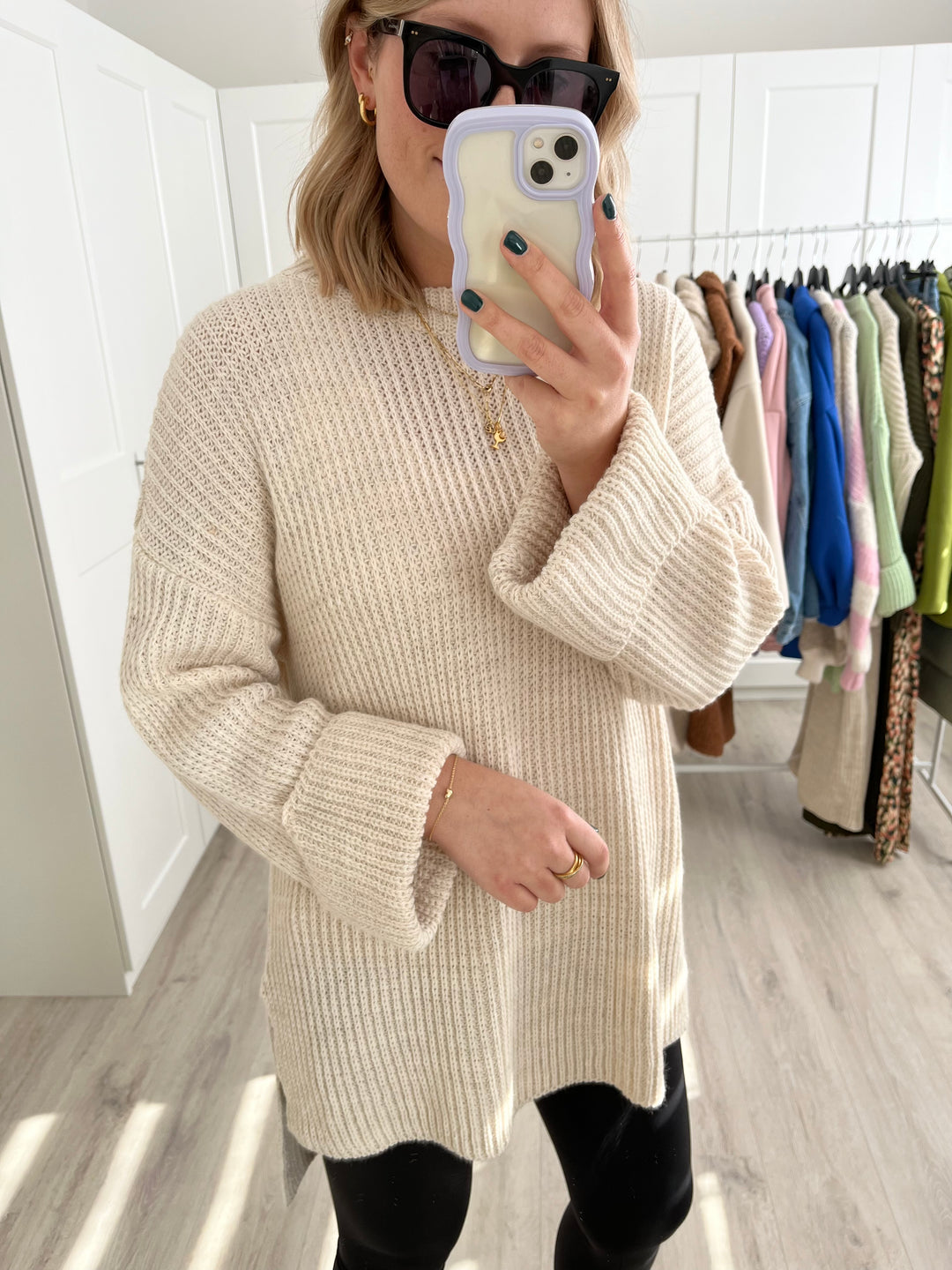 Pullover Casual - Beige