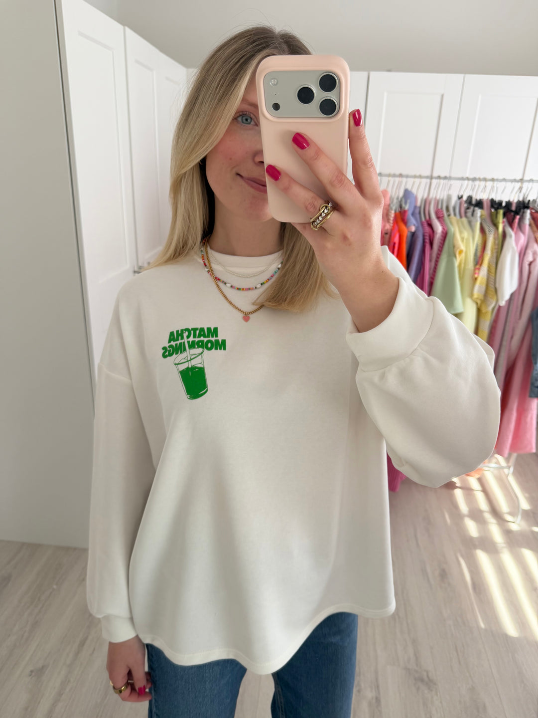 Matcha Mornings Sweater