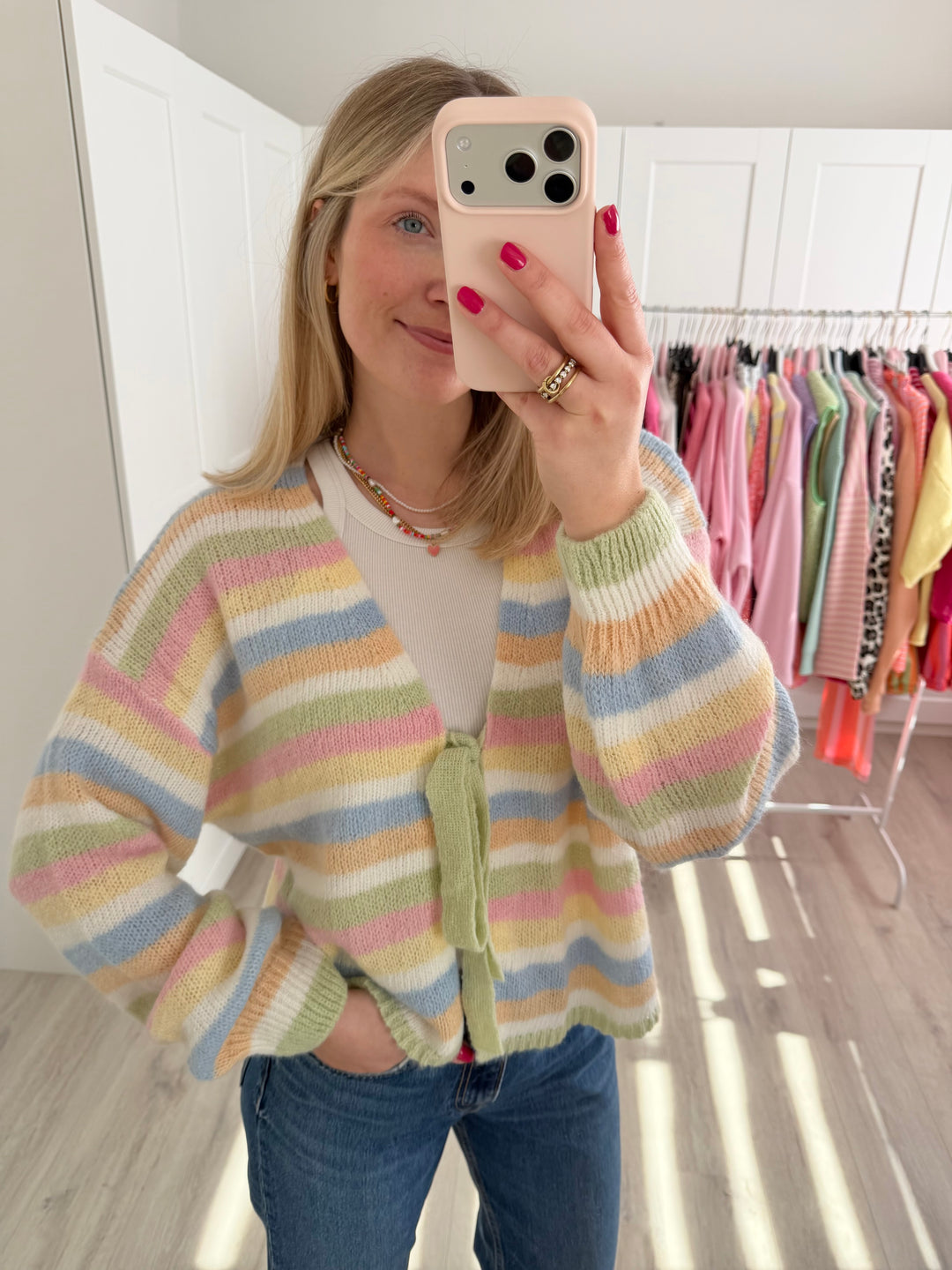 Bow Spring Cardigan