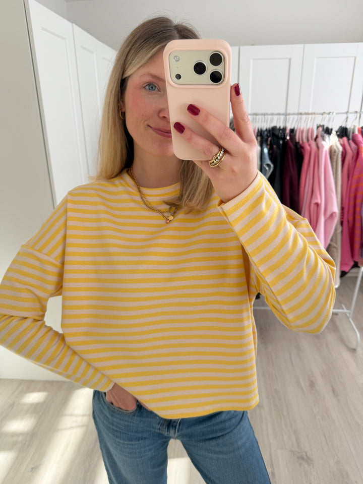 Happy Stripes Sweater (kurz)