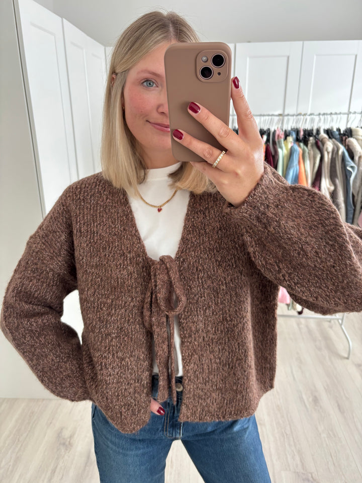 Chunky Knot Cardigan