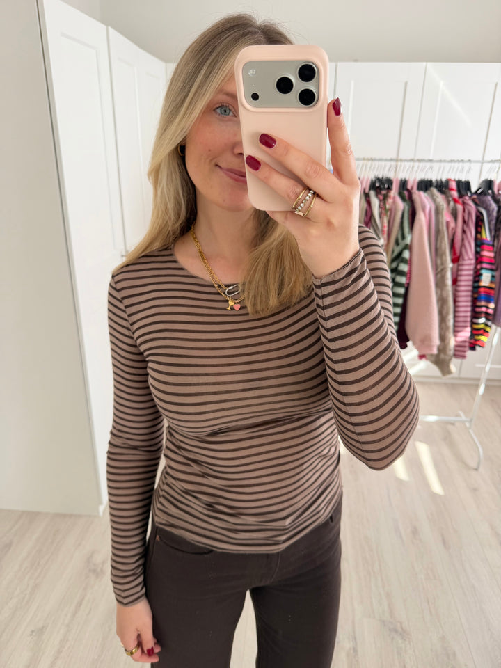 Striped Cashmere Longsleeve