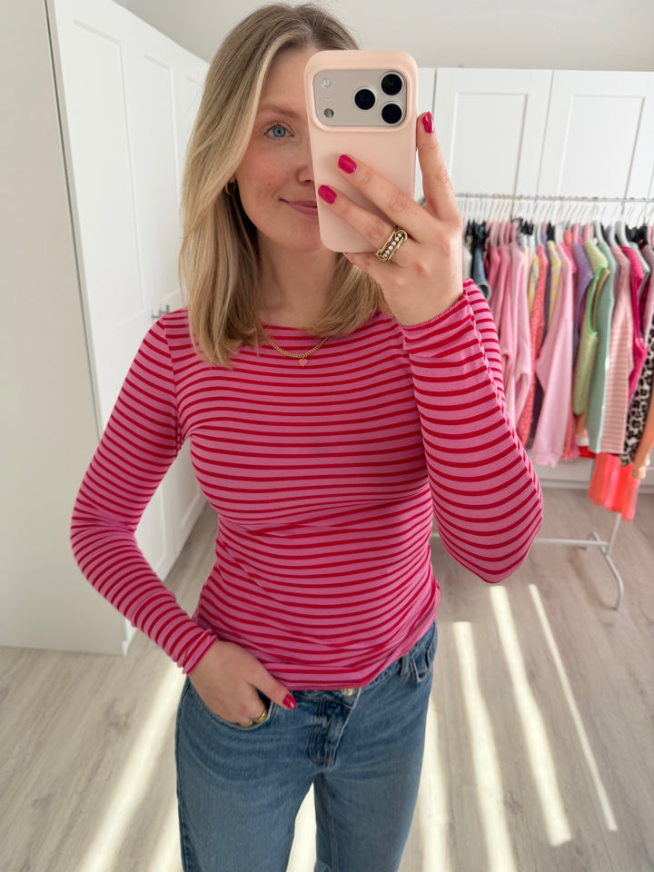 Striped Cashmere Longsleeve