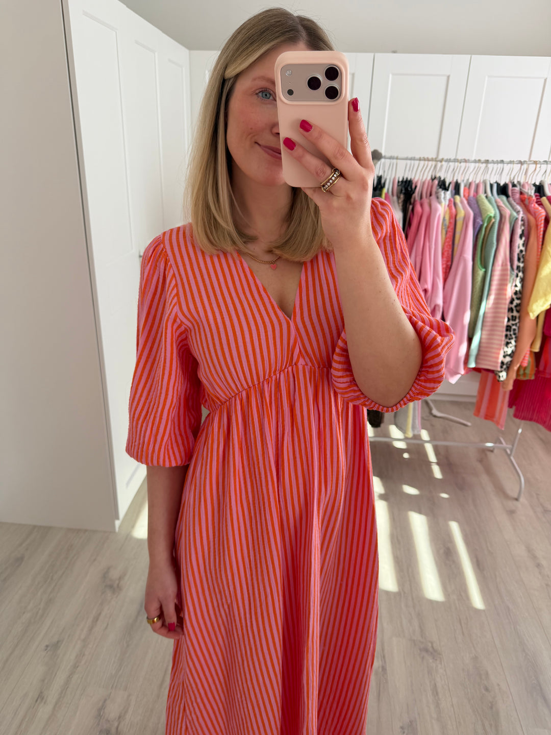 Musselinkleid Summer Mood - Gestreift