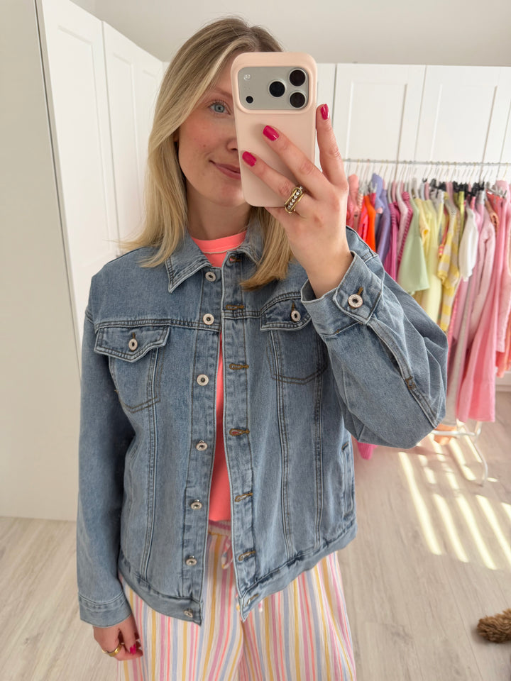 Palm Trees Jeansjacke
