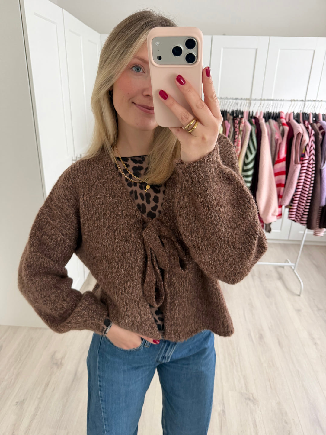 Chunky Knot Cardigan