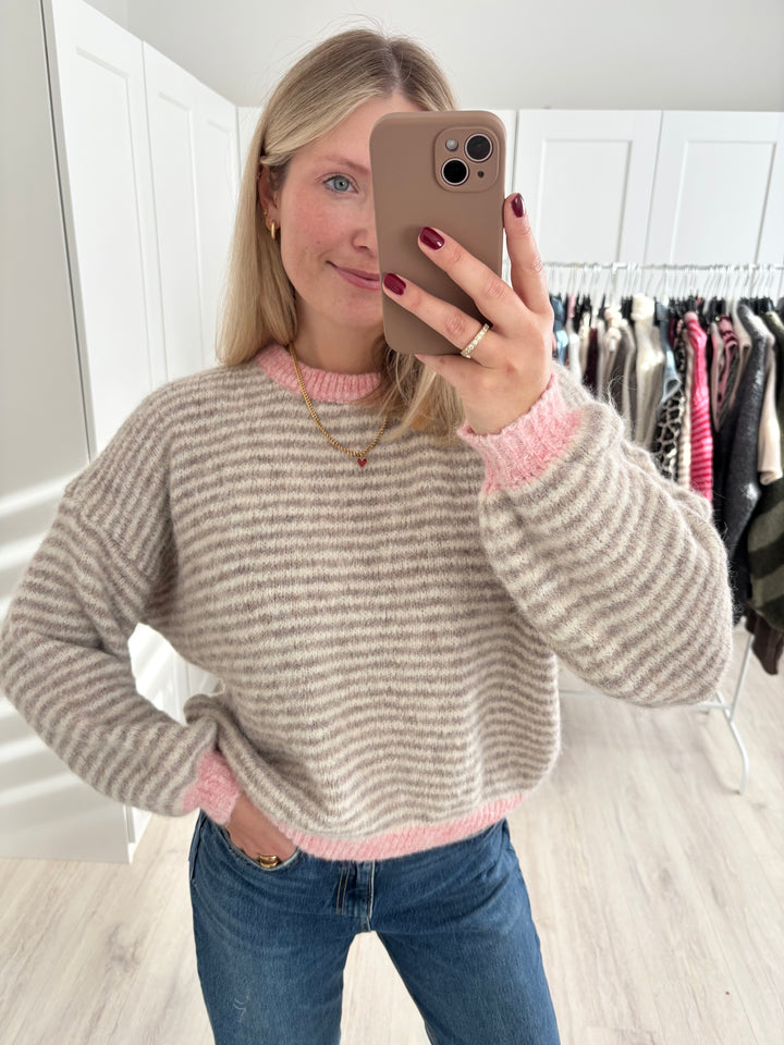 Supersoft Striped Pullover