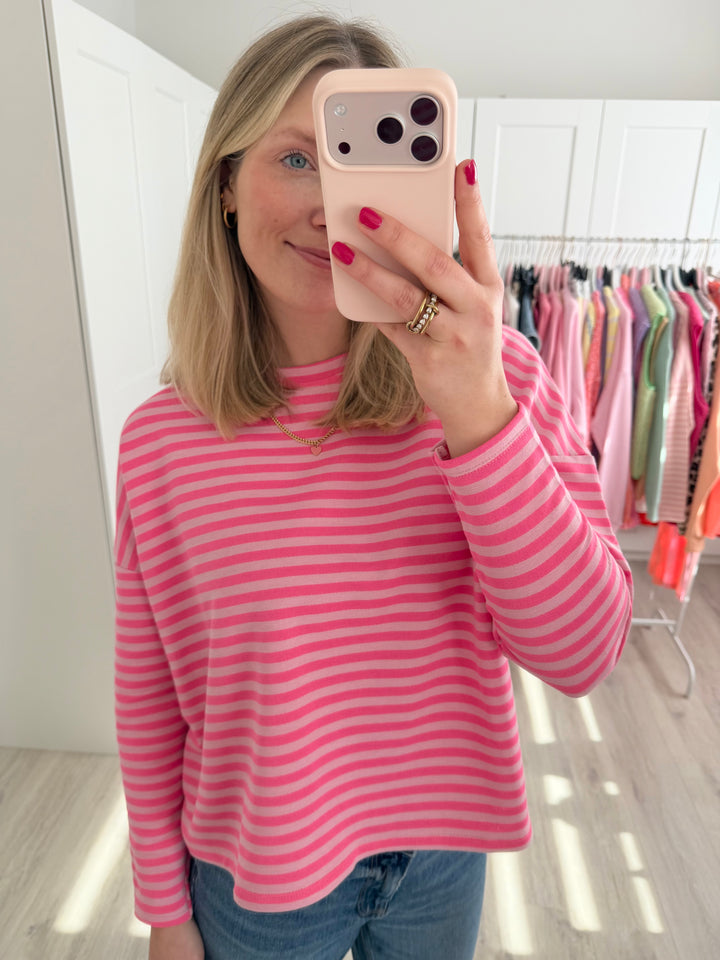 Happy Stripes Sweater (kurz)