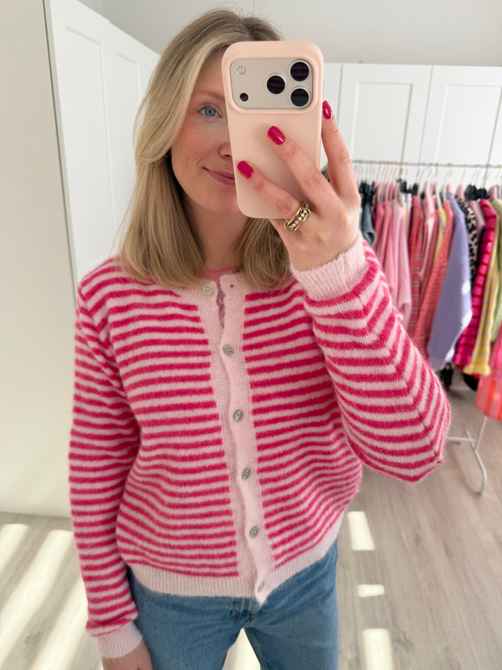 Striped Spring Cardigan