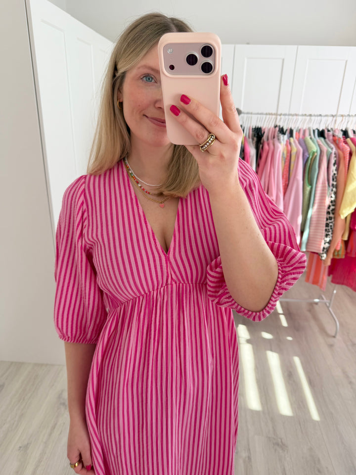 Musselinkleid Summer Mood - Gestreift