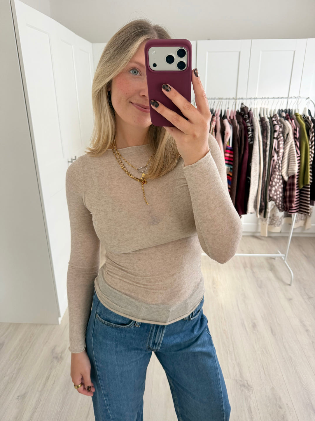 Seamless Cashmere Longsleeve
