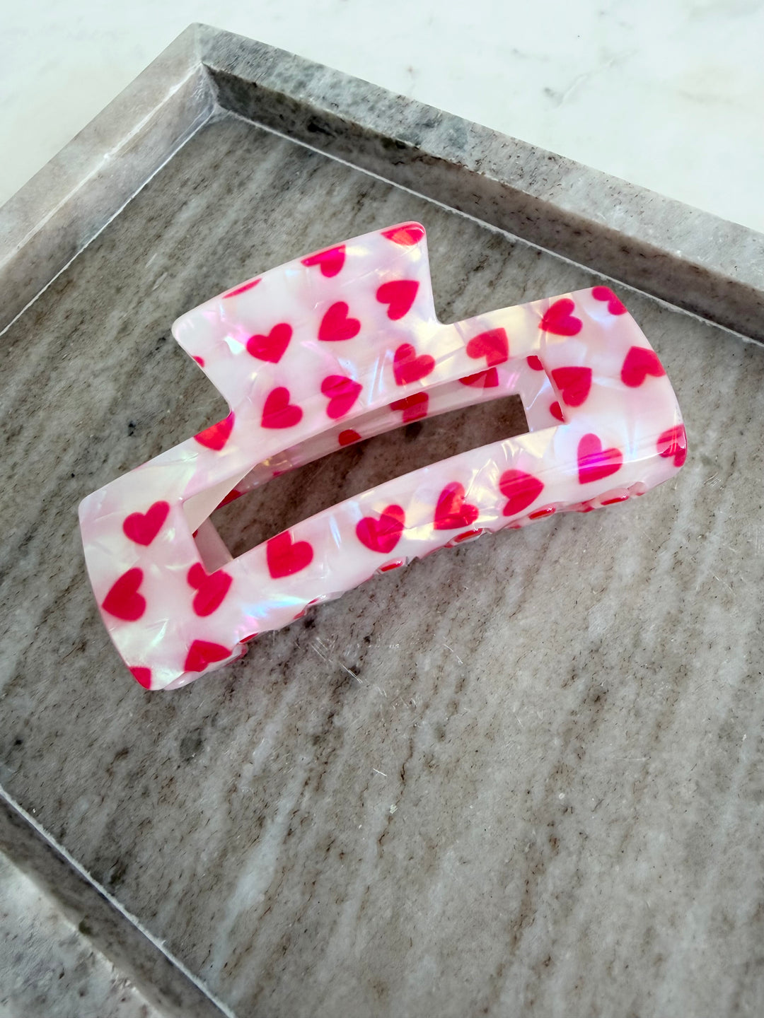 Haarklammer Hearts