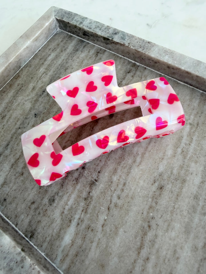 Haarklammer Hearts