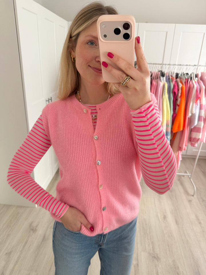 Ripped Knit Weste