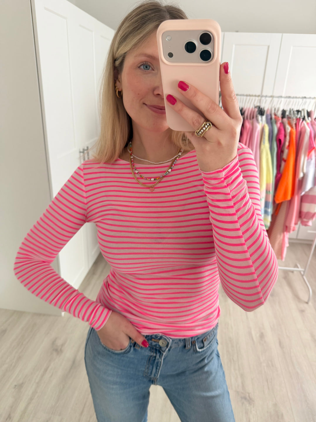 Striped Cashmere Longsleeve