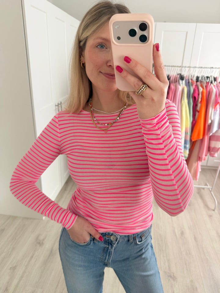 Striped Cashmere Longsleeve