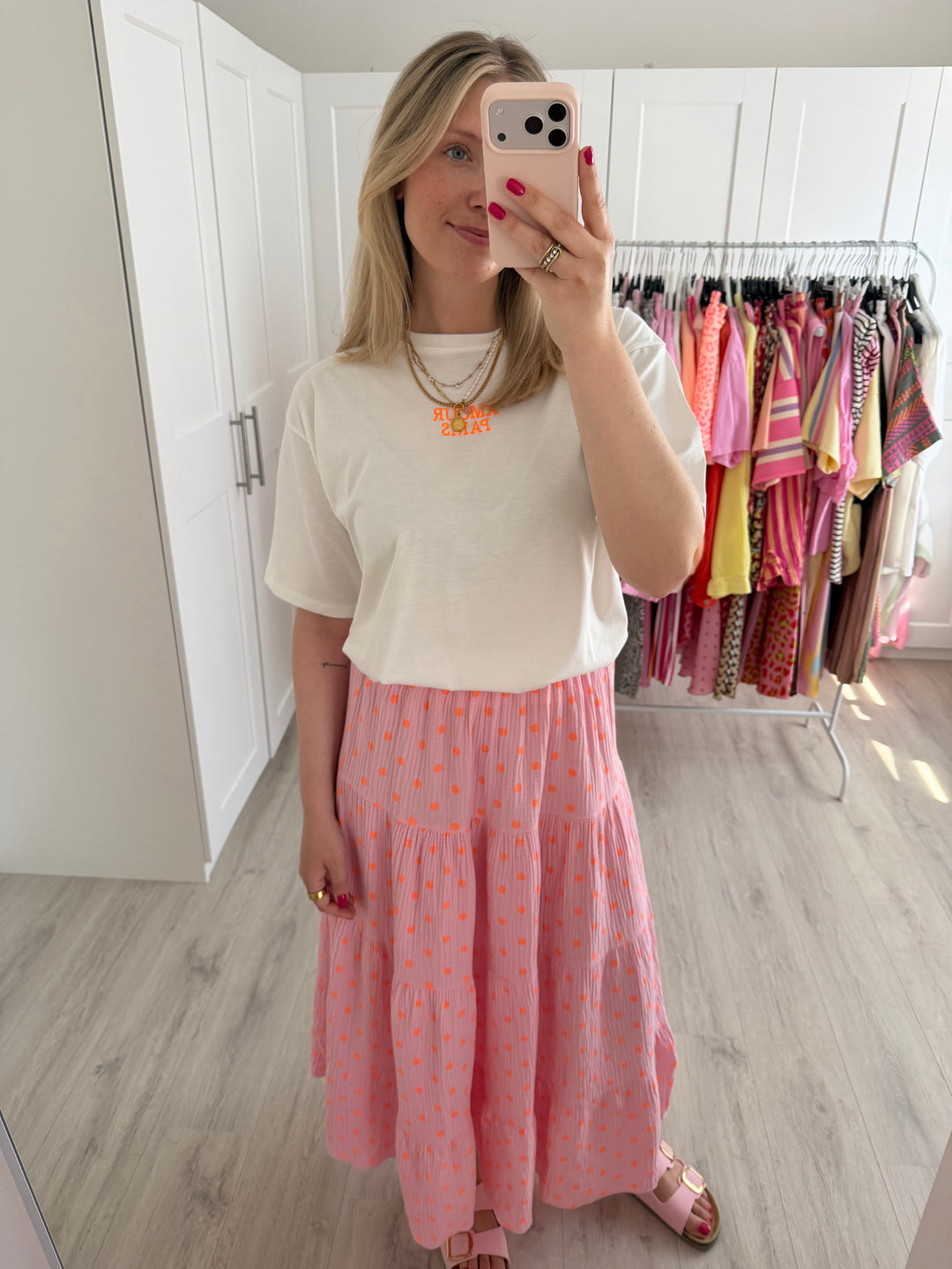 Polka Dots Musselinrock