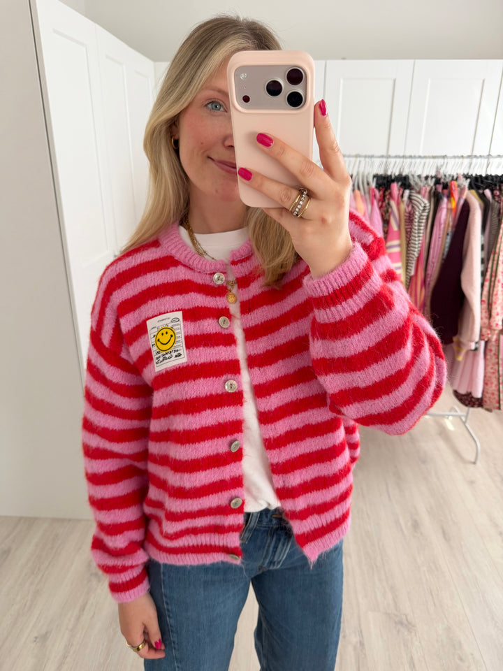Cardigan Happy Stripes