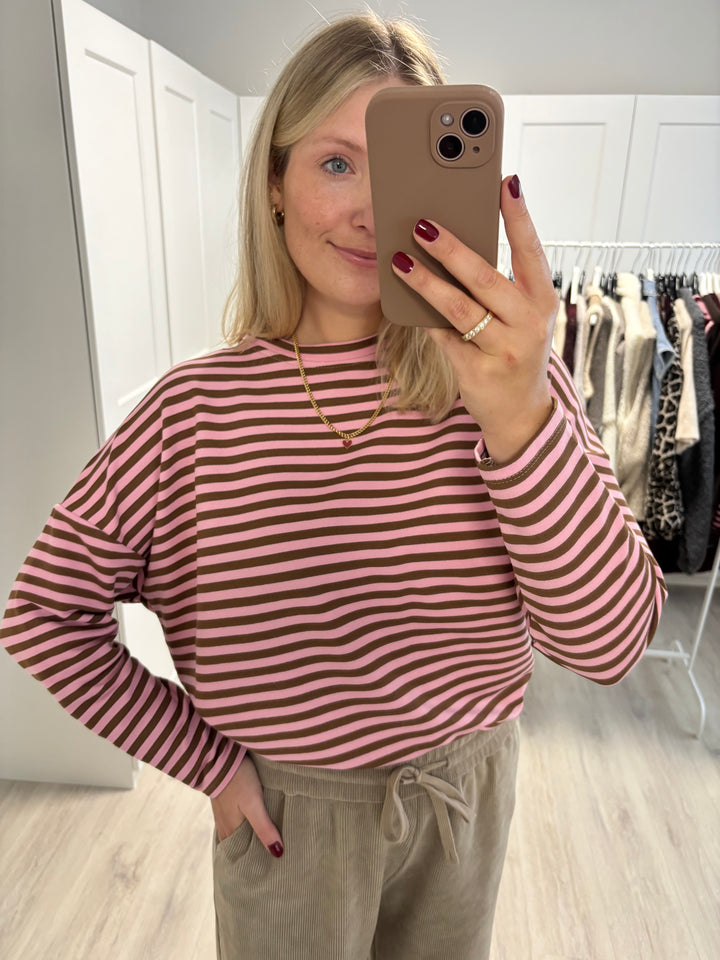 Happy Stripes Sweater (kurz)