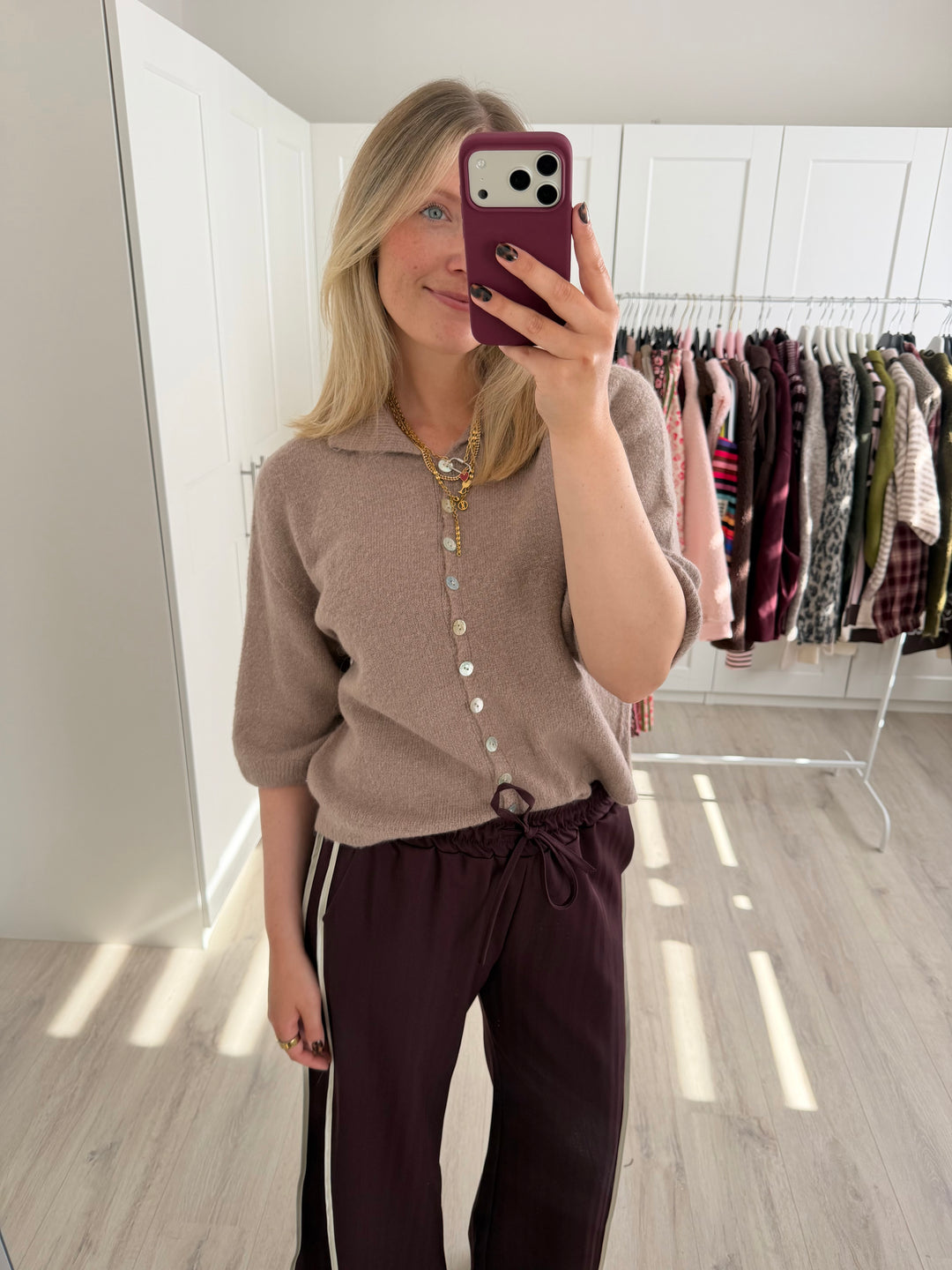 Wide Leg Suit Hose