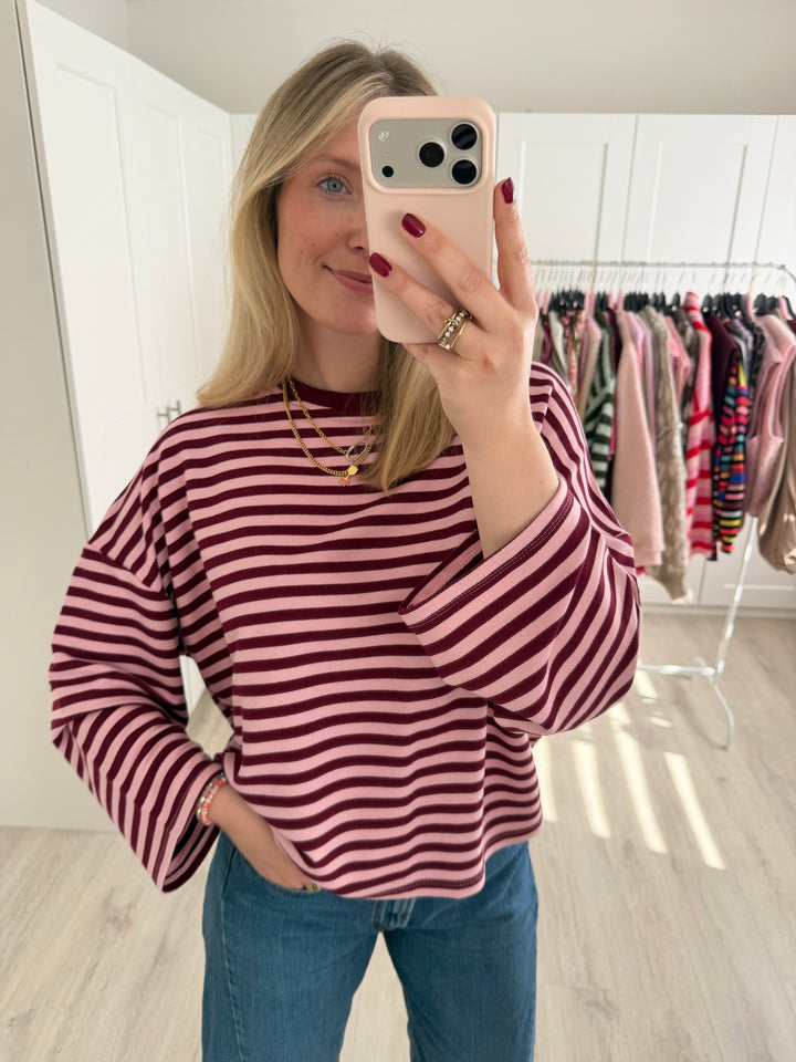 Basic Striped Sweater