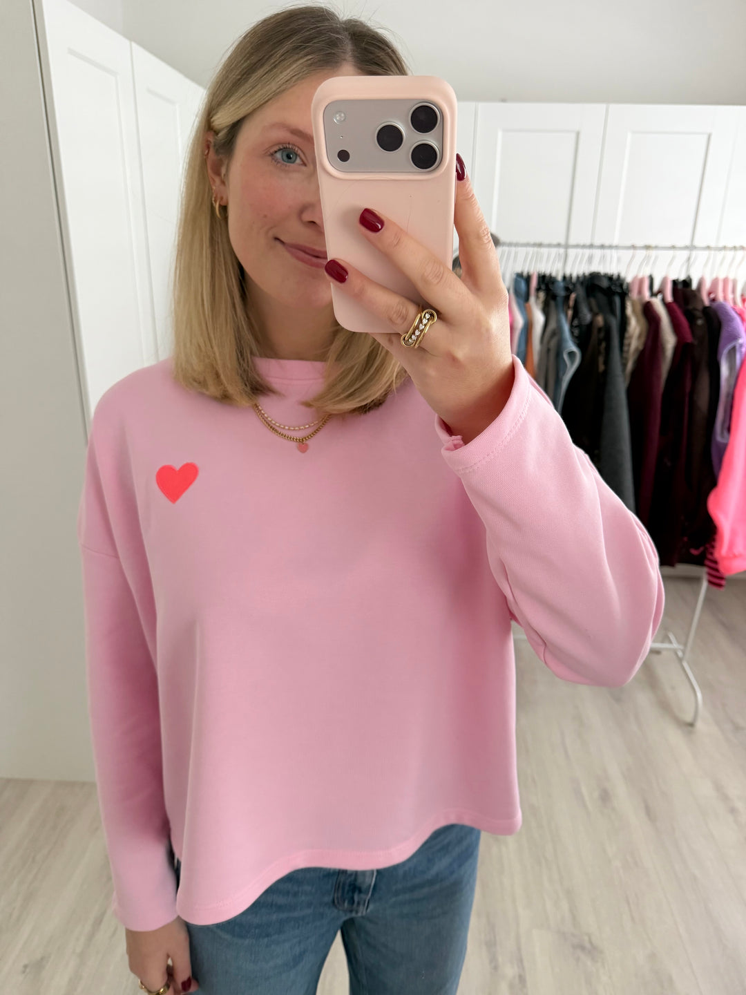 Tiny Heart Sweater