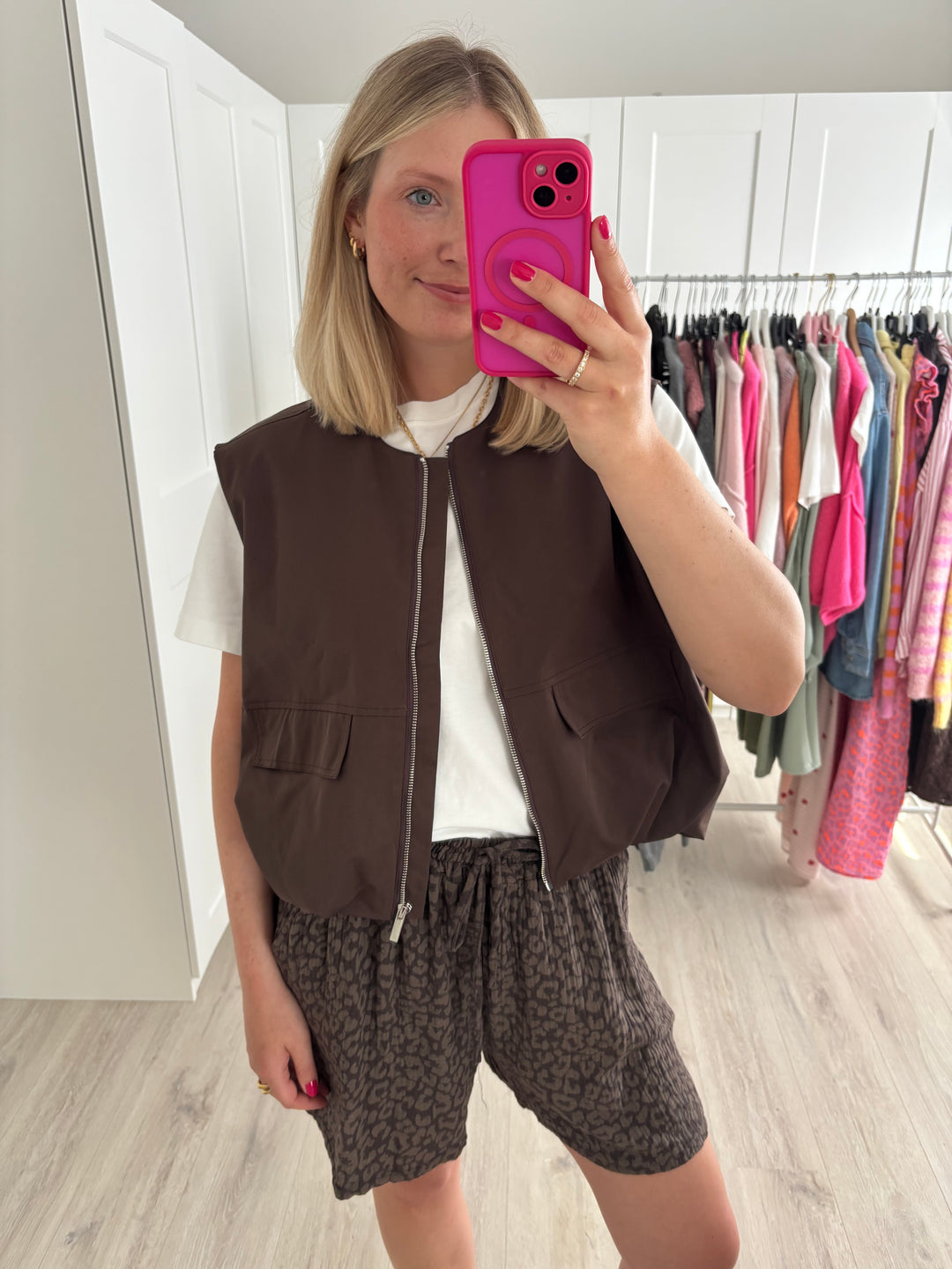 Musselin-Shorts Leo Love