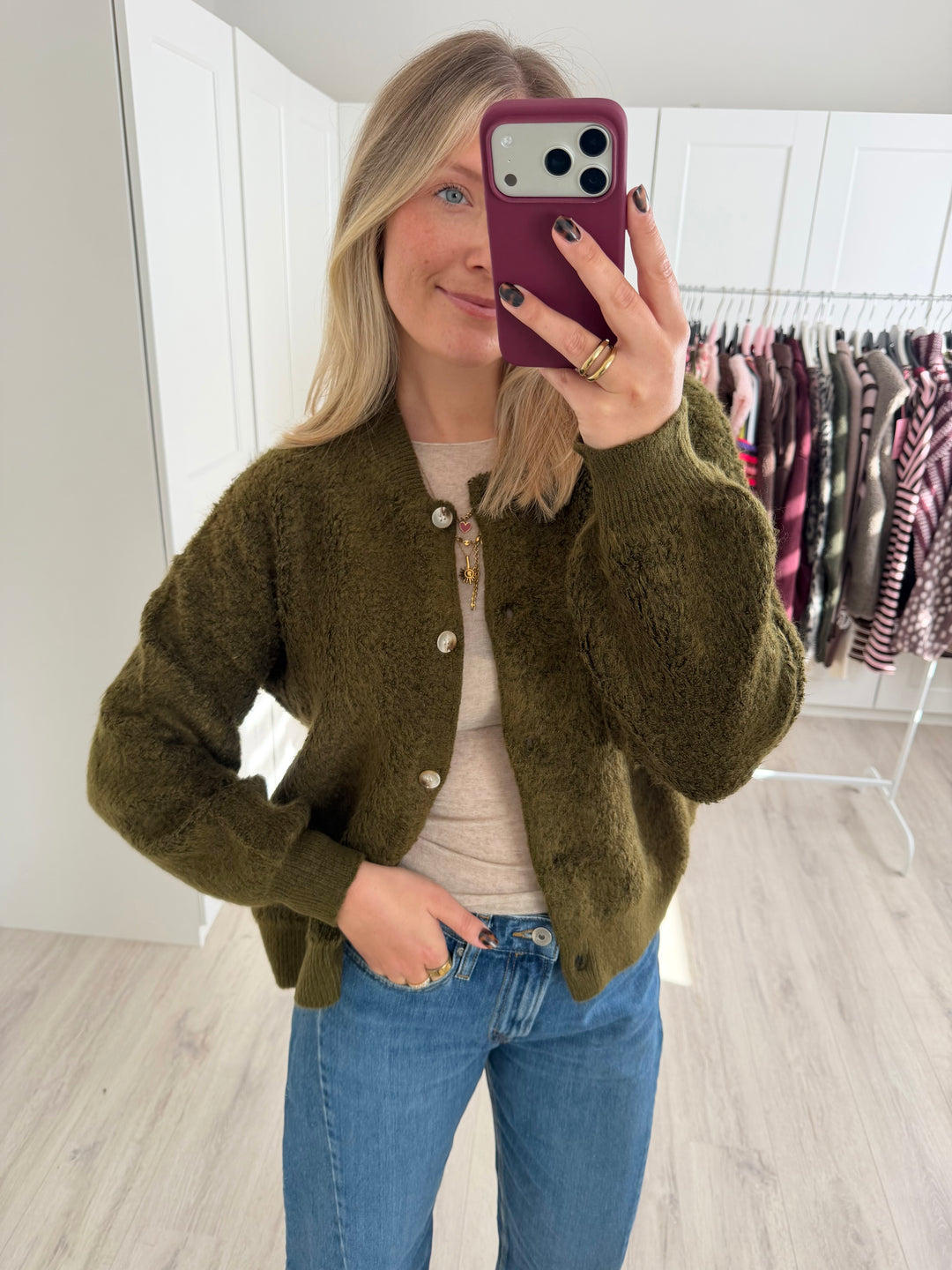 Teddy Bomberjacke