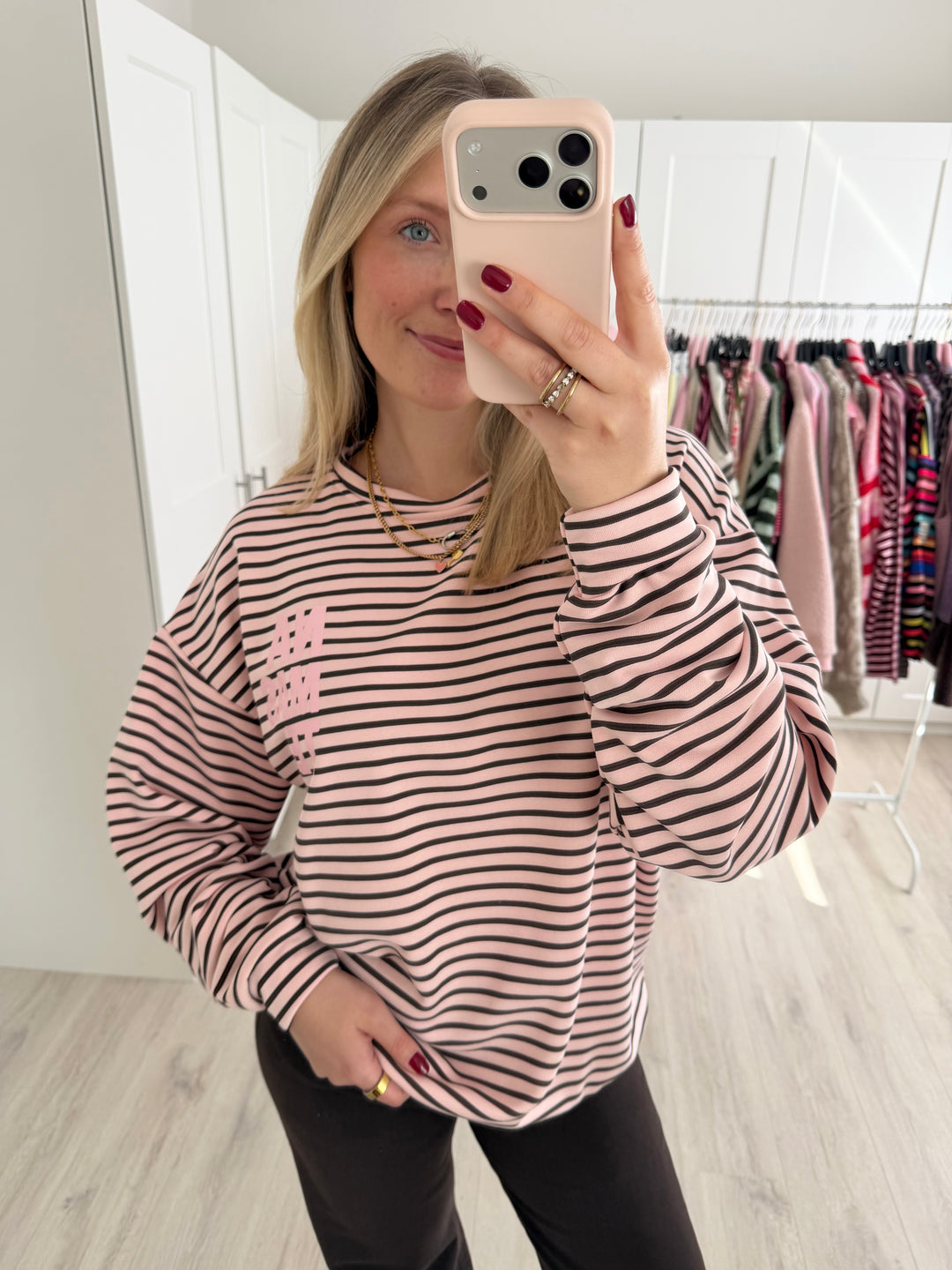 Namaste Stripes Sweater