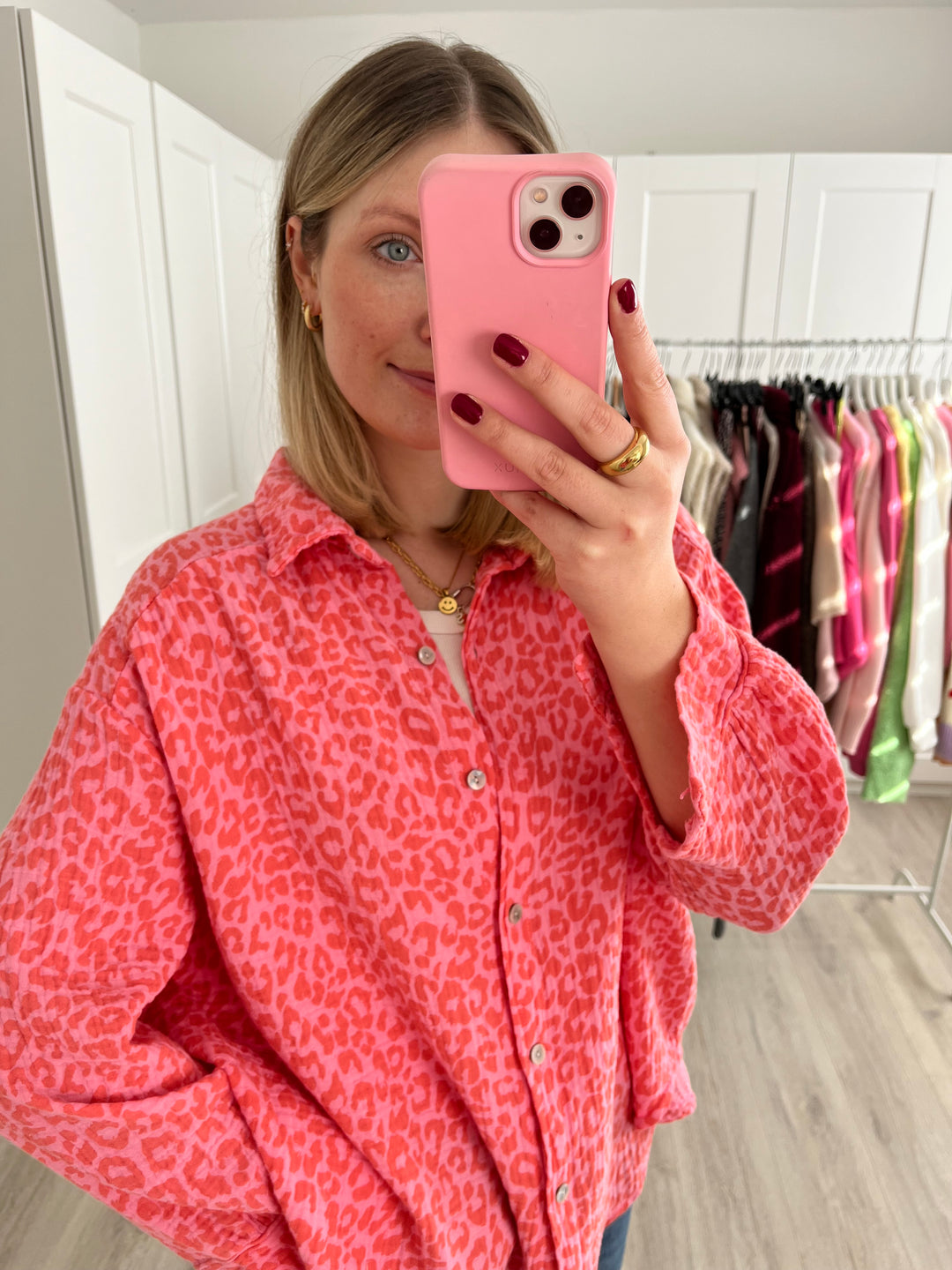 Musselinbluse Leo Love