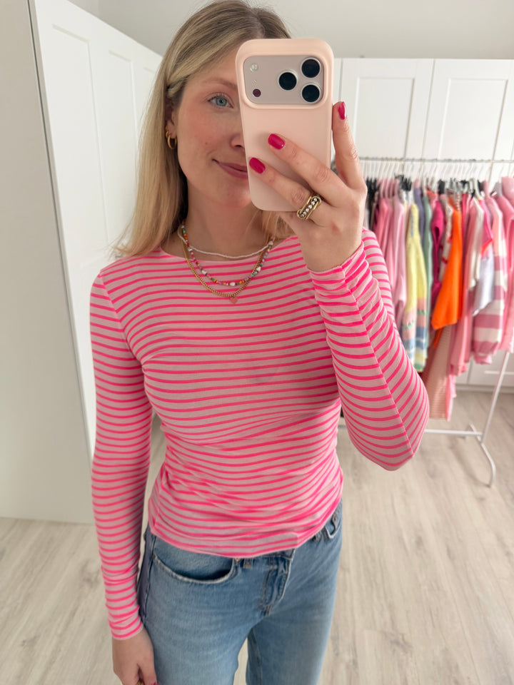 Striped Cashmere Longsleeve