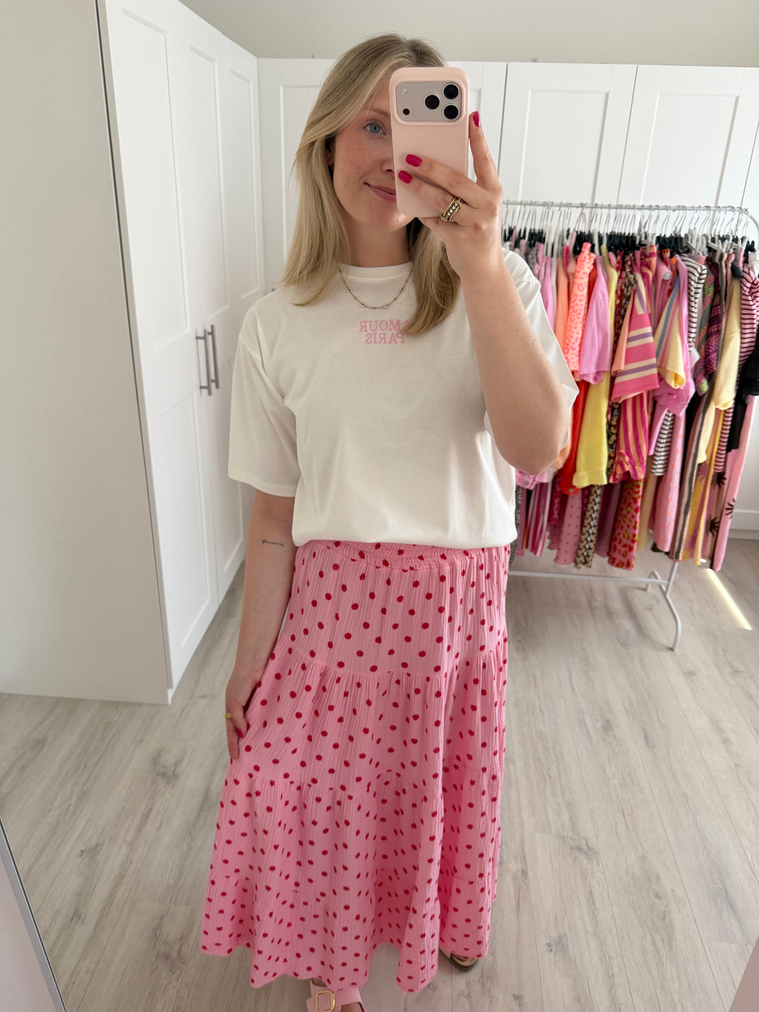Polka Dots Musselinrock