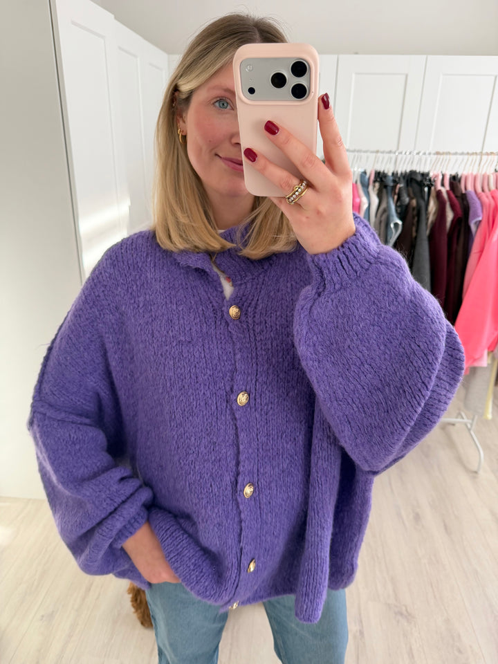 Cardigan So Cosy - Lila