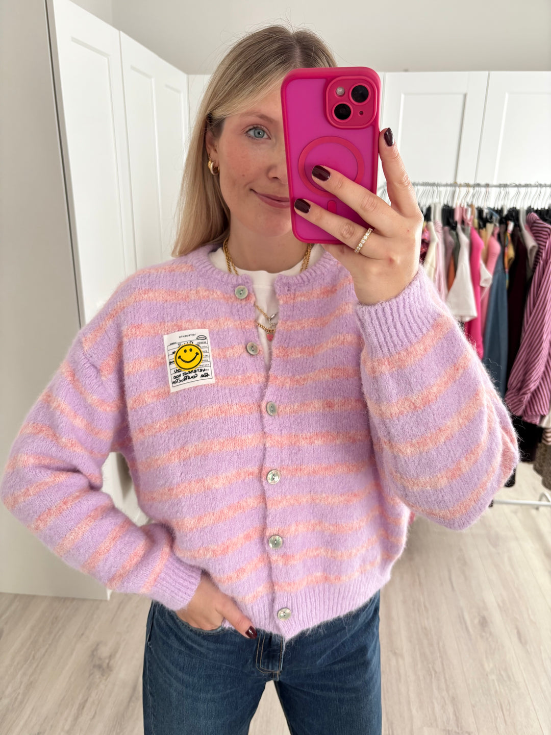 Cardigan Happy Stripes