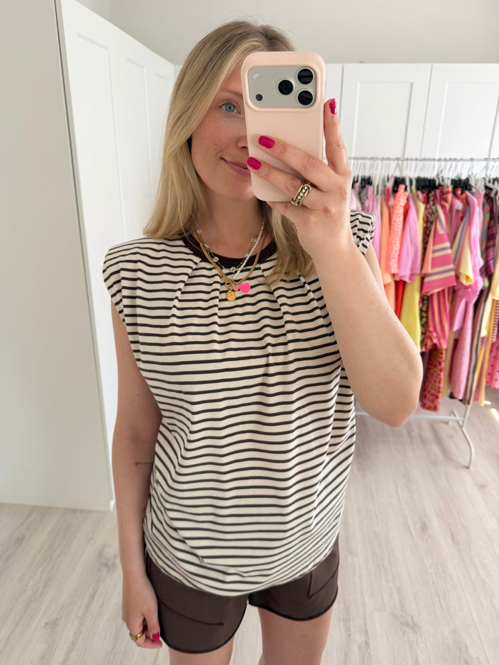 Heart Striped T-Shirt