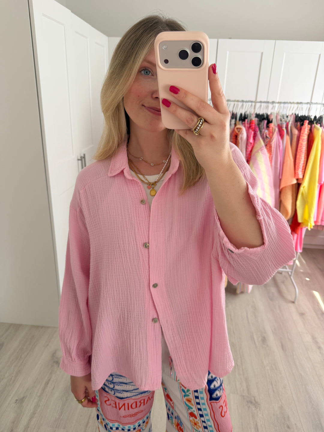 Musselinbluse Summer Time