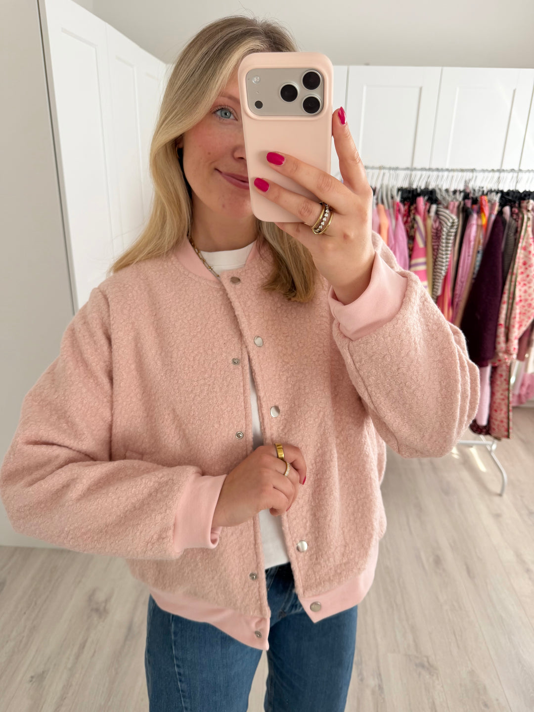 Teddy Bomberjacke