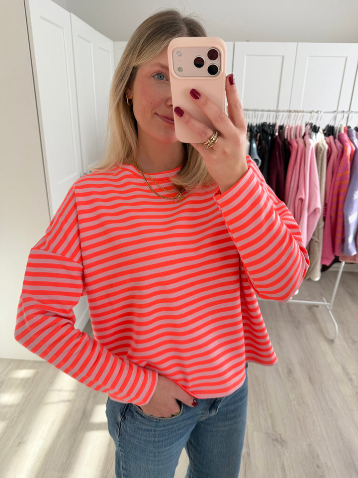 Happy Stripes Sweater (kurz)