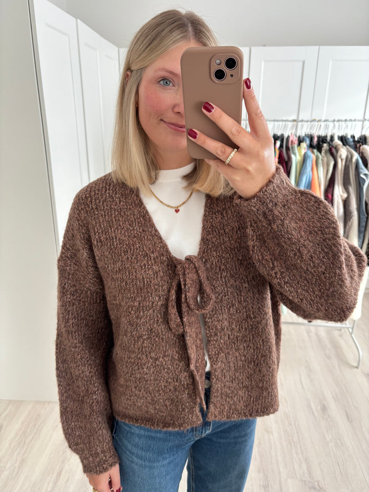 Chunky Knot Cardigan