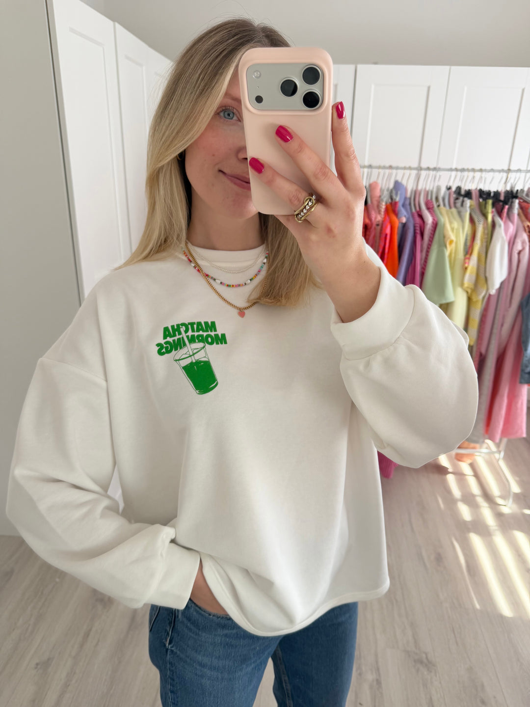 Matcha Mornings Sweater