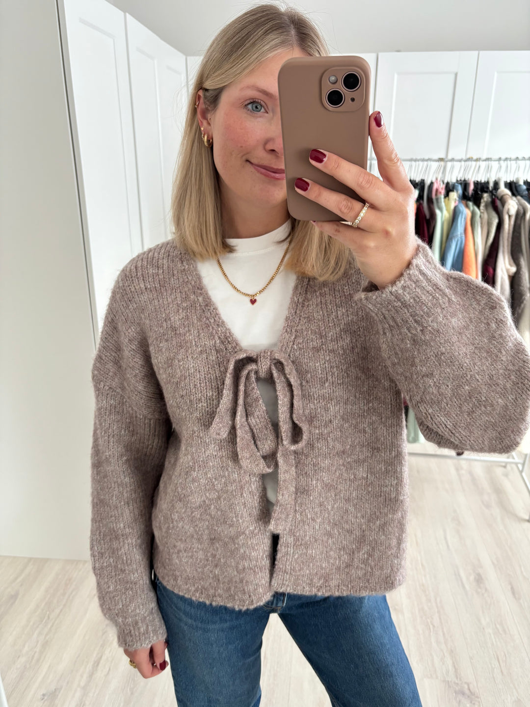 Chunky Knot Cardigan