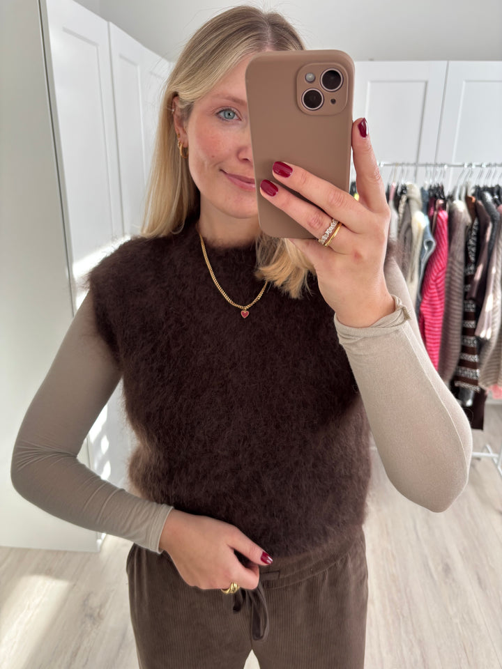 Chunky Mohair Pullunder