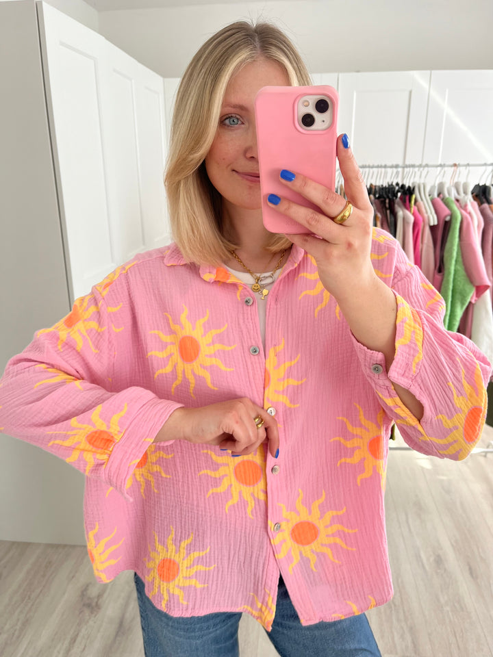 Musselinbluse Sunshine