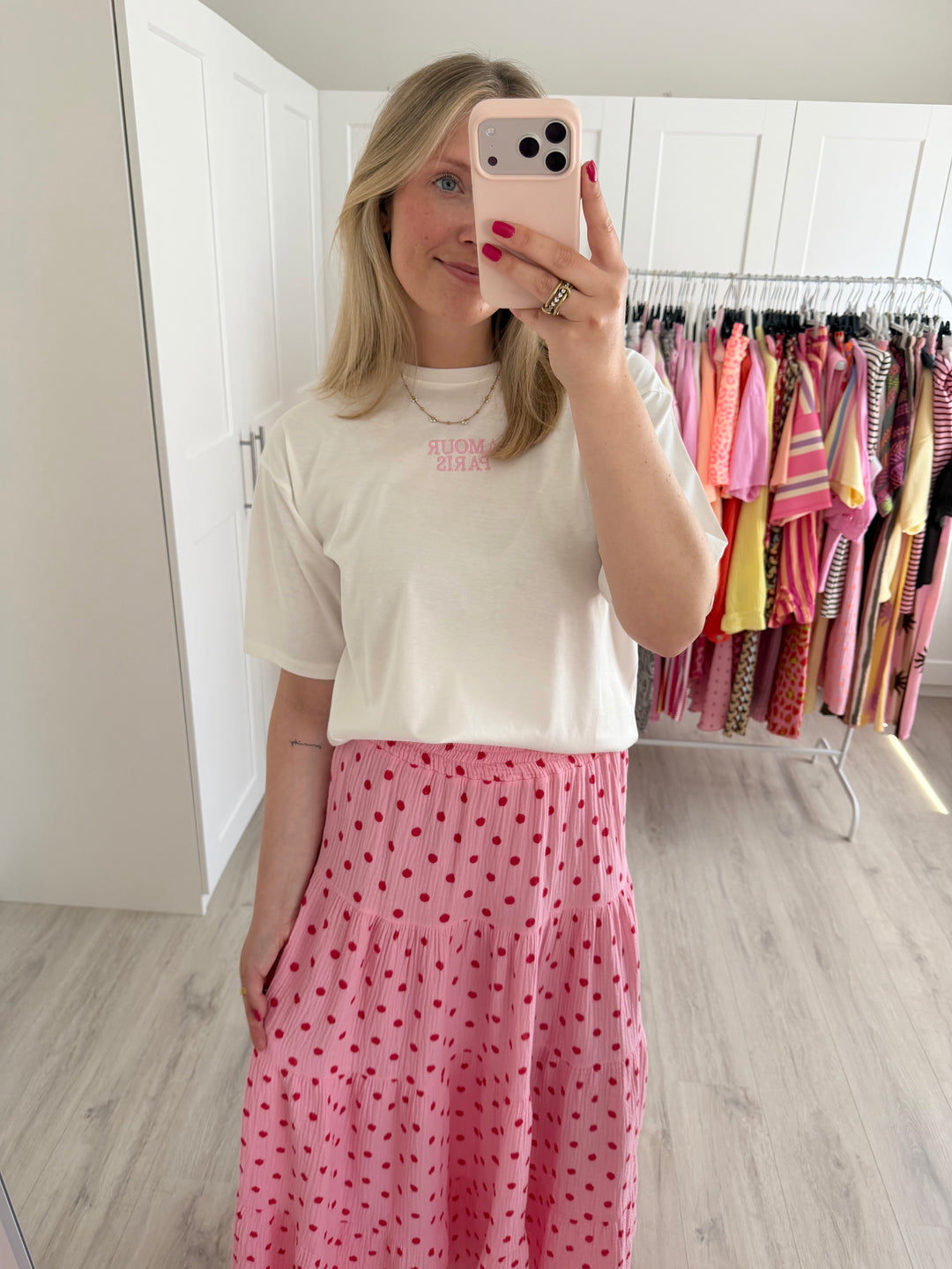 Polka Dots Musselinrock