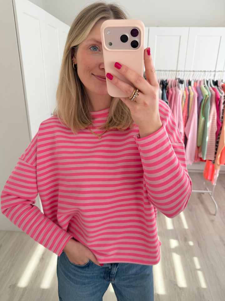 Happy Stripes Sweater (kurz)